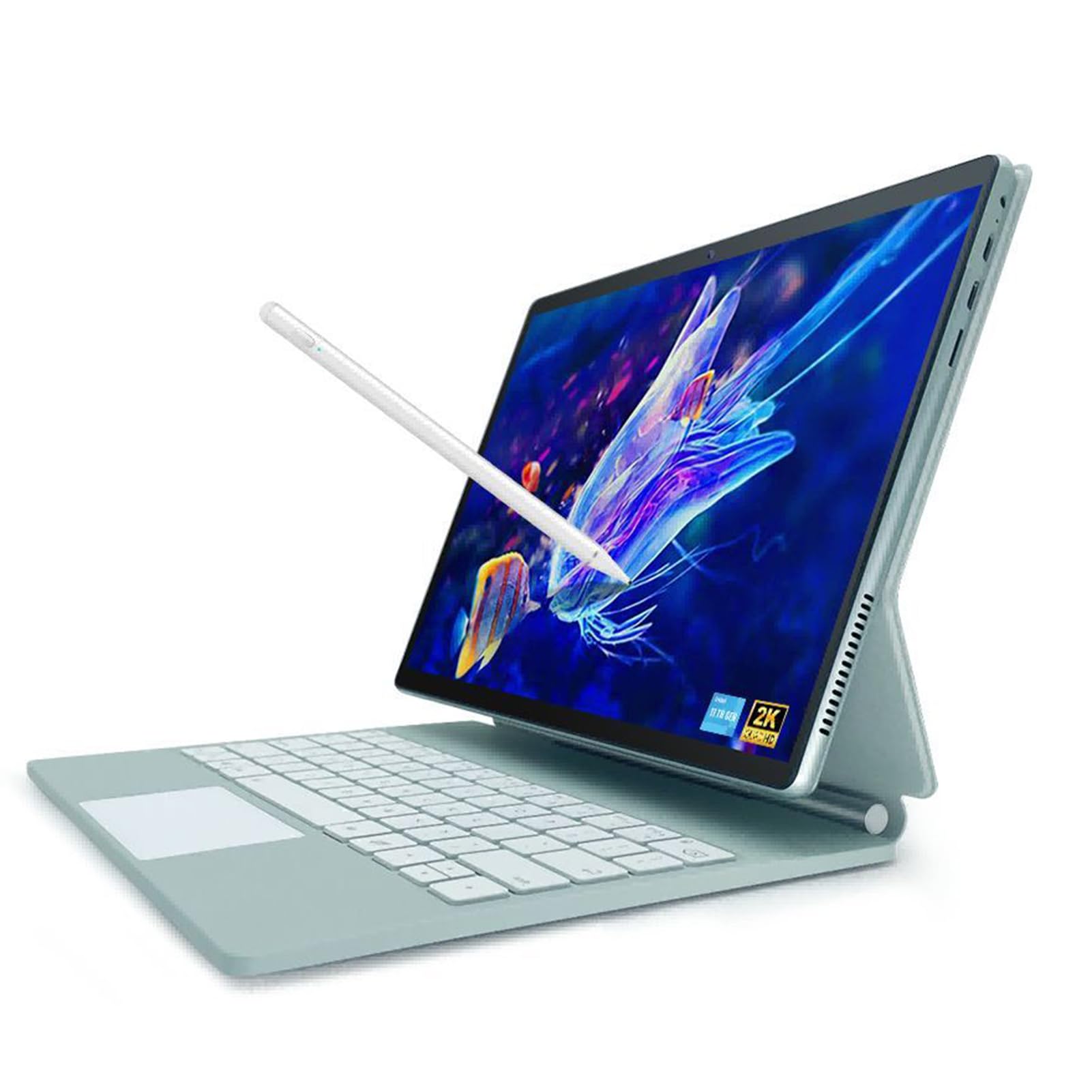 パソコン iPadAir232GB doqo Capa com teclado para iPad Air 13 (M2) 2024 e iPad Pro 12,9